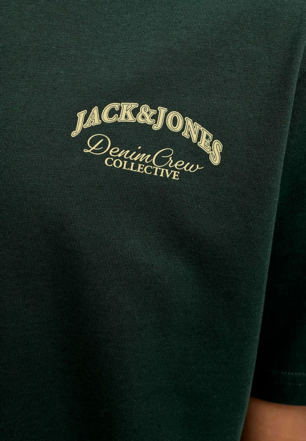 Футболка с принтом Jjebrandes backp relaxed tee ss sn jnr - print t-shirt Jack & Jones Junior, Scarab — фото 4