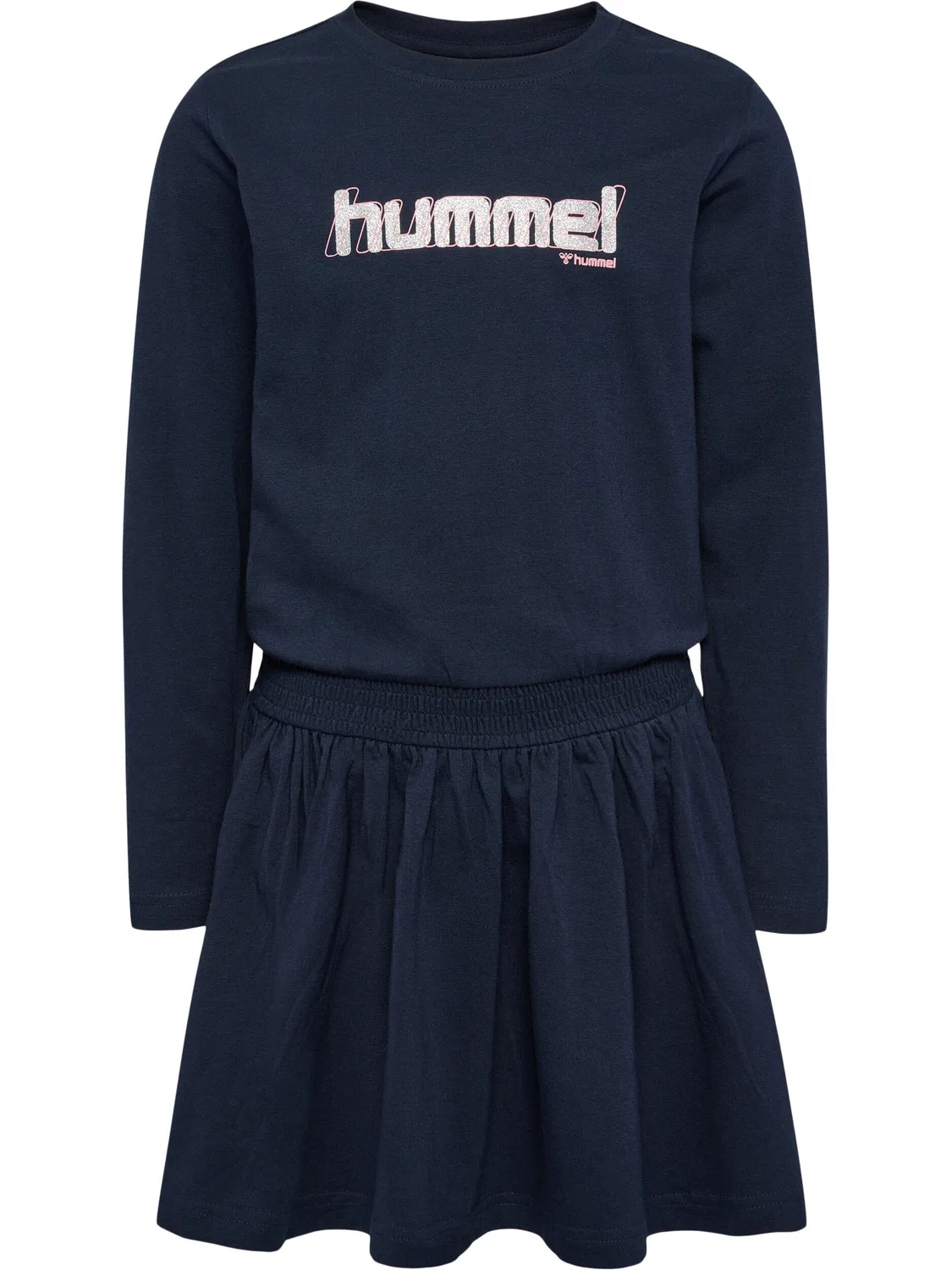 Детское платье с длинным рукавом Hmlaria Hummel, Navyblau