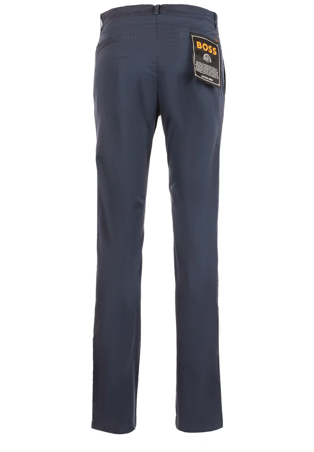 Брюки-чиносы Boss Slim fit, синий — фото 2