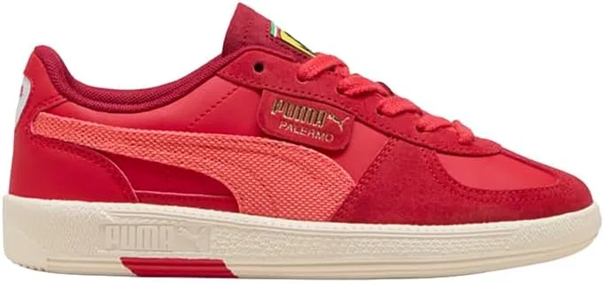 Детские кроссовки для мальчиков с принтом Scuderia Ferrari PUMA, Red
