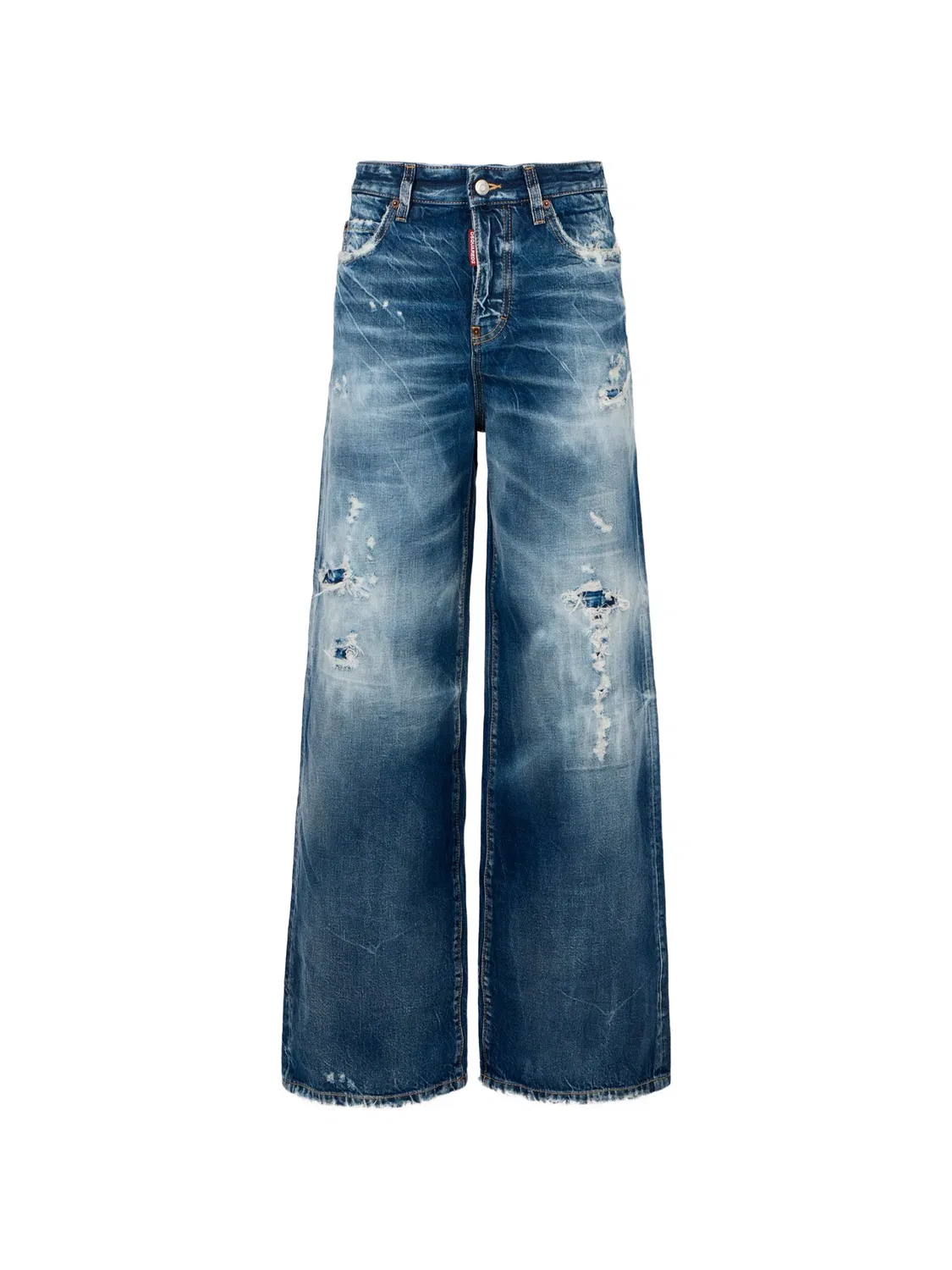 Джинсы Brando широкие синие DSQUARED2, синий
