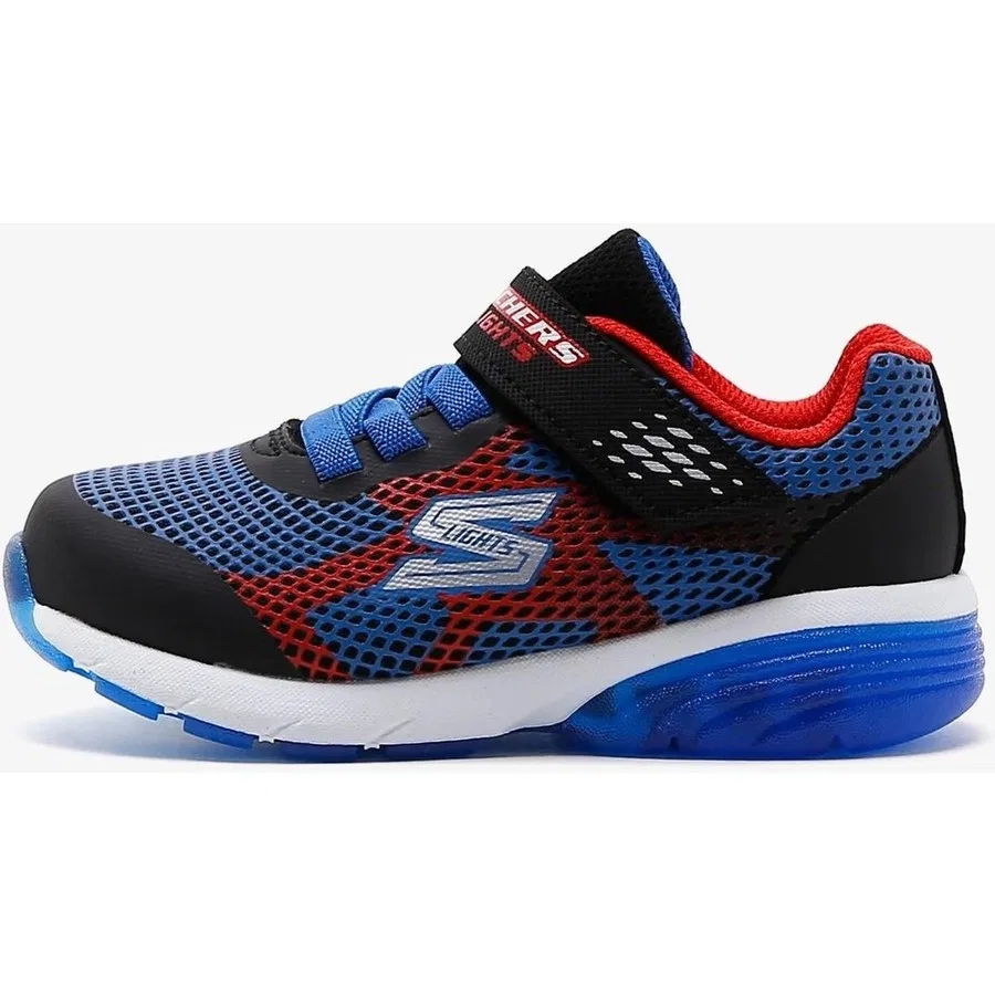 Кроссовки с подсветкой S Lights бренда Skechers, Синий