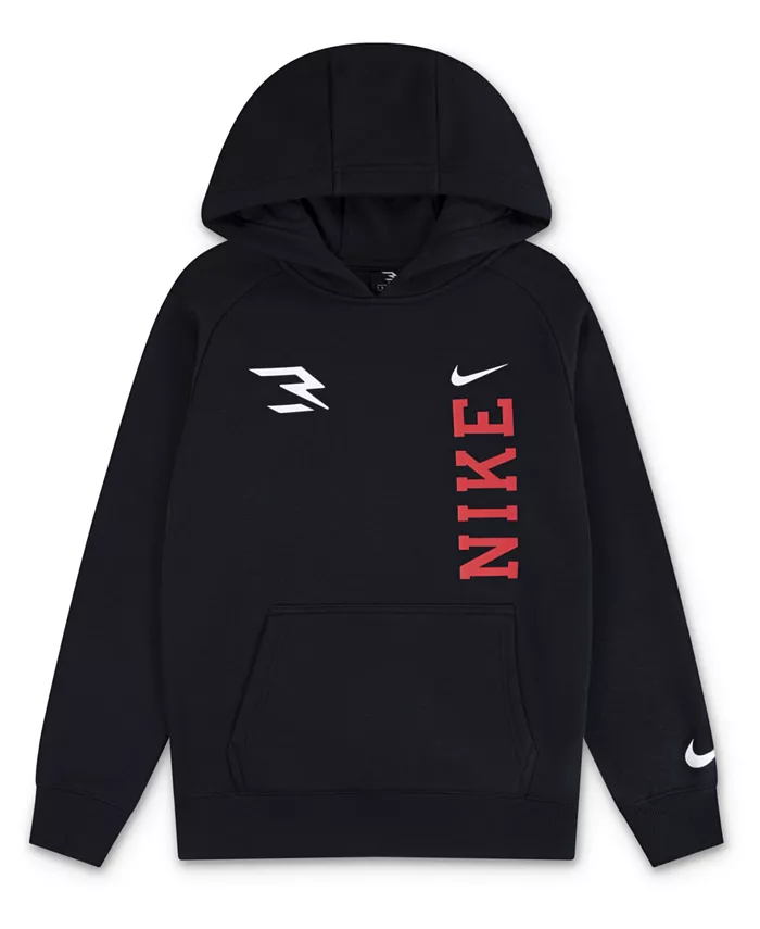 

Толстовка с длинным рукавом для больших мальчиков Nike 3BRAND by Russell Wilson, черный