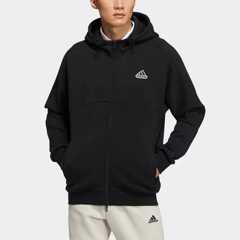 Куртка с капюшоном на молнии Adidas, многоцветный — фото 4