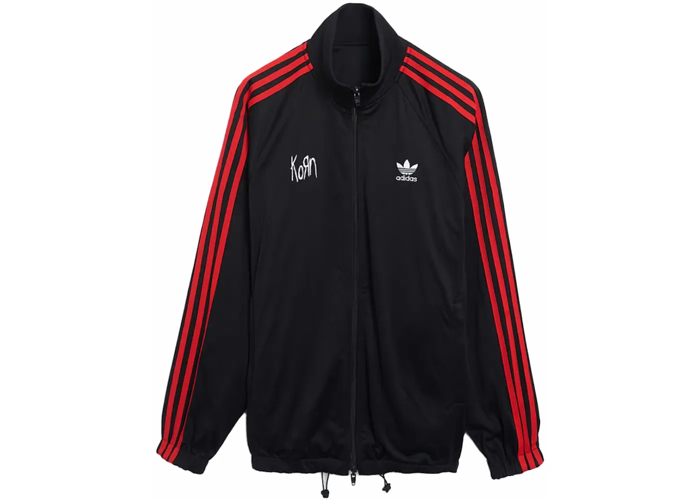 Мужская футболка с принтом Logo Track Top Adidas, Black