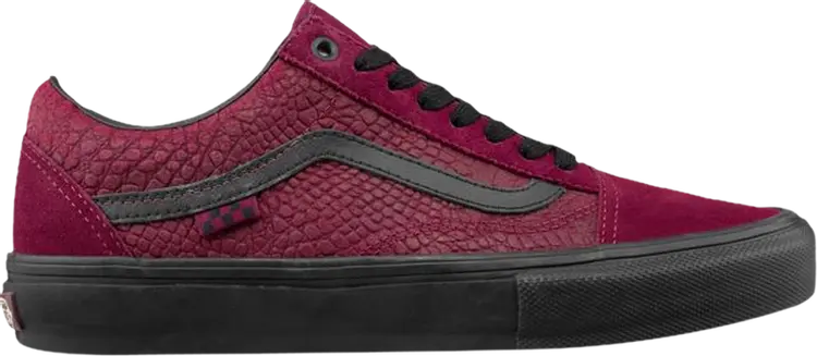 

Кеды Vans Breana Geering x Skate Old Skool Port Snakeskin, красный