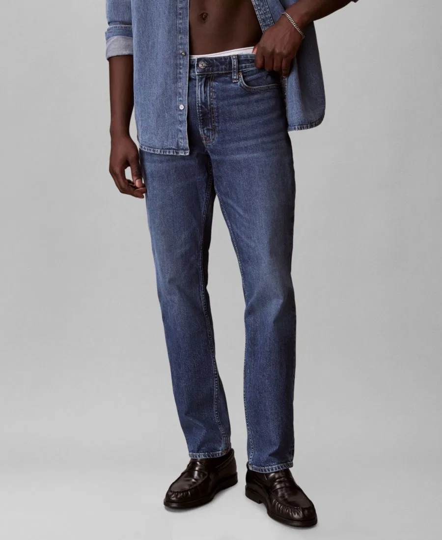 Джинсы slim fit с эластичным денимом Calvin Klein, Hampton