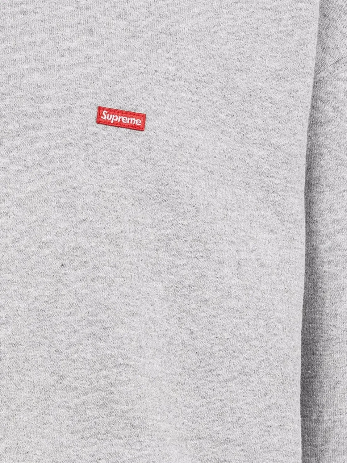 Supreme Свитшот Crewneck серый — фото 3
