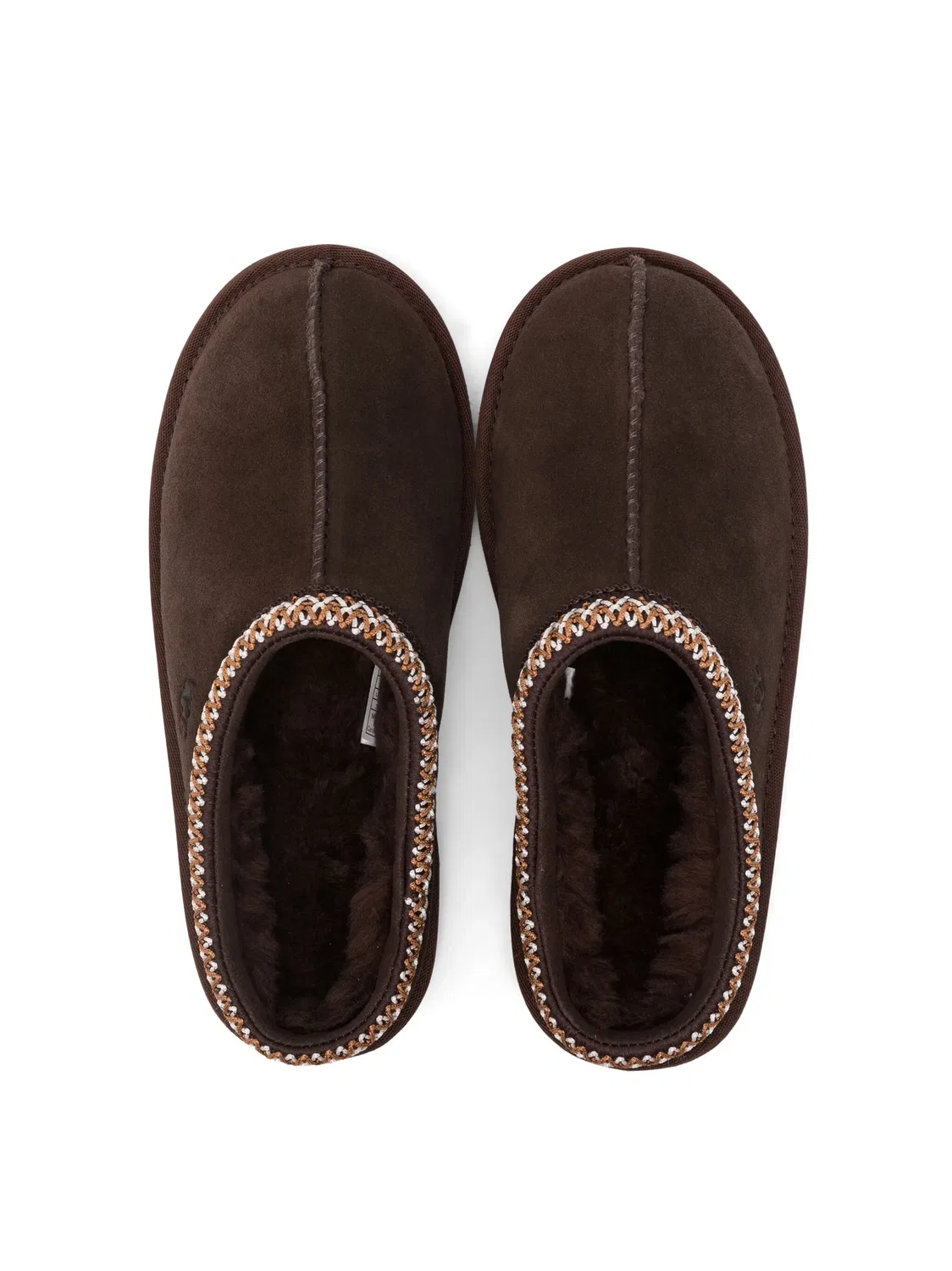 Тапочки Tasman II из телячьей замши UGG, коричневый — фото 3