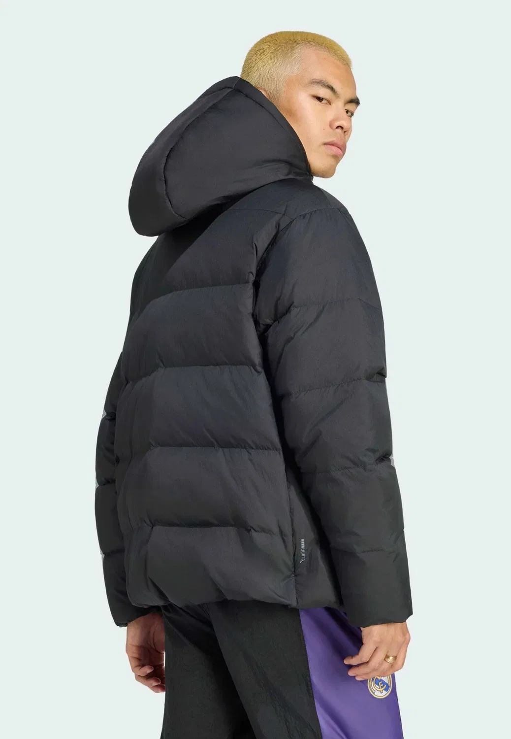 Пуховая куртка Real Madrid EQT - пуховая куртка Adidas Performance, Black — фото 2