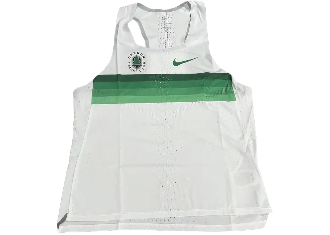 Мужской жилет для бега Dri-Fit ADV Oregon Track Club Vest Nike, White/Green
