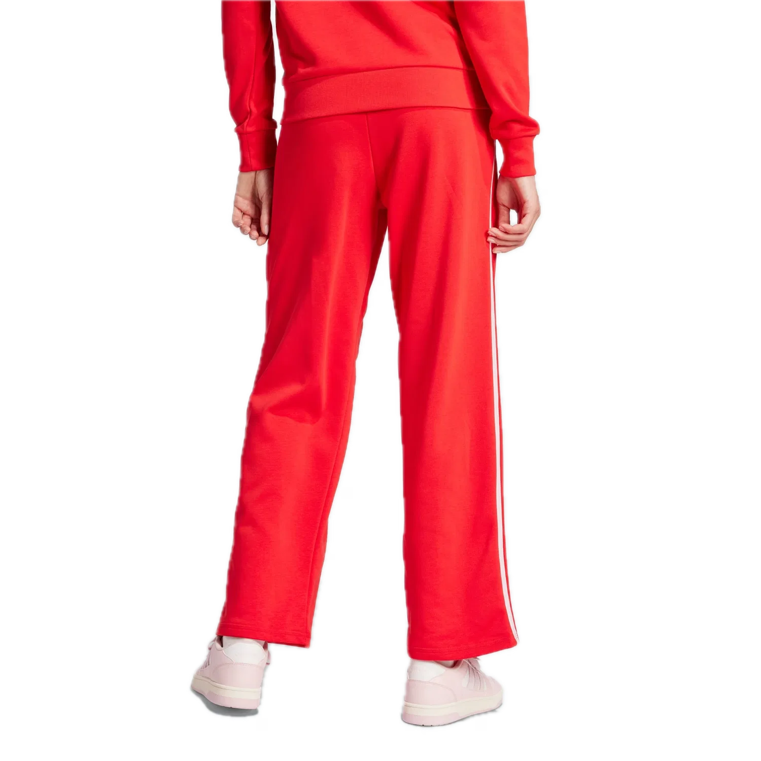 Женские спортивные штаны Adidas Essentials Color Pop French Terry, красный — фото 3