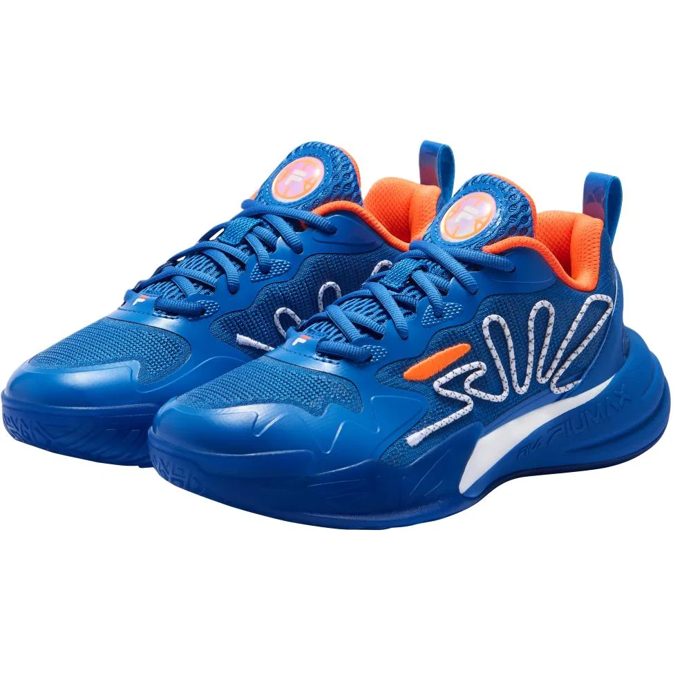 Детские кроссовки для мальчиков с низким верхом Pterosaur FILA KIDS, Bluebell Blue — фото 4