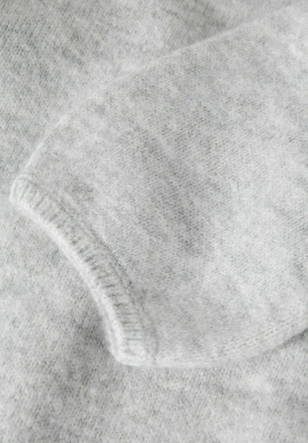Nkfolina ls knit card noos - cardigan Name It, Light Grey Melange — фото 3
