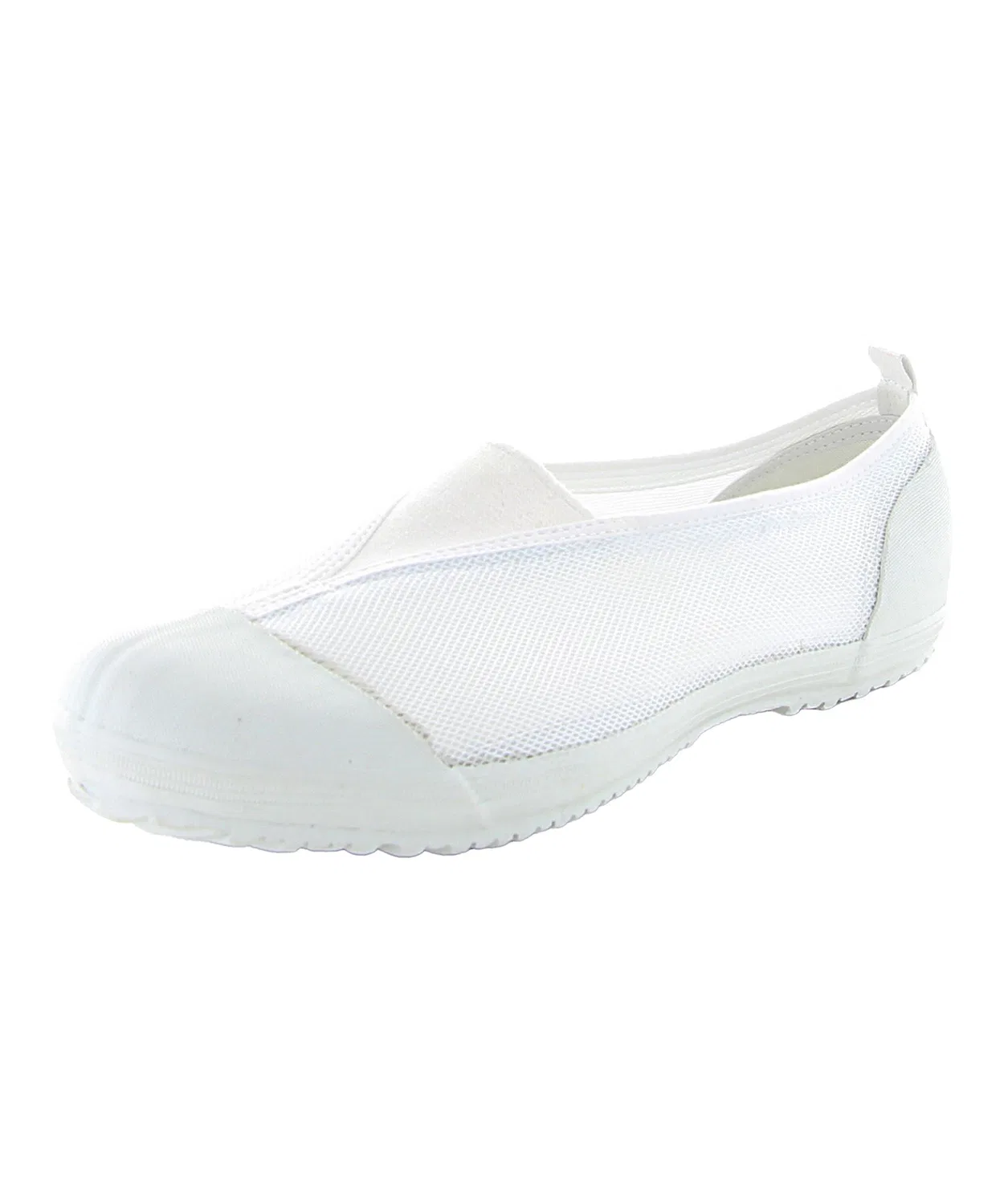 Детские туфли-слипоны с защитой пятки MoonStar Color Mesh 02, Белый — фото 2