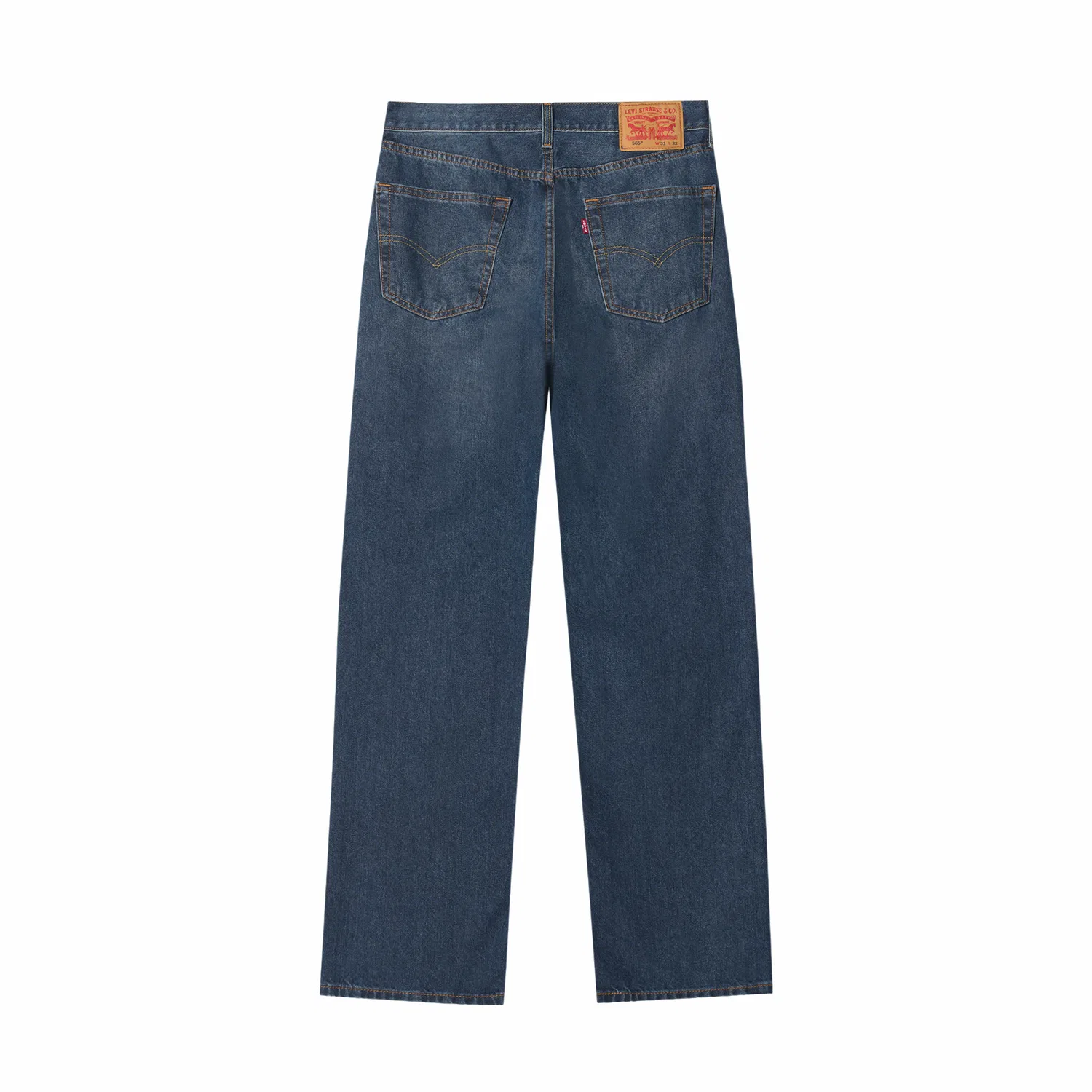 Мужские джинсы Moderate Straight Fit Levis, Medium Blue — фото 3