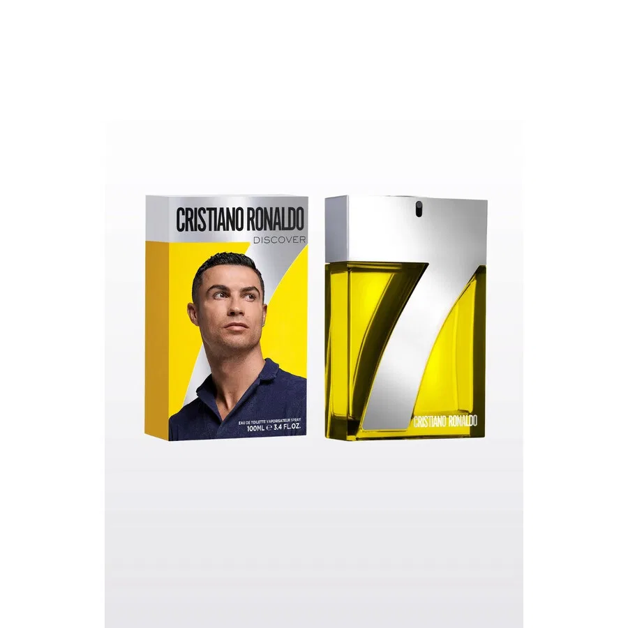 Мужская туалетная вода с древесно-ароматным ароматом 100 мл Discover Cristiano Ronaldo