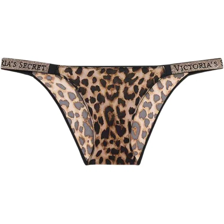 Женские трусы-слипы с принтом Victoria's Secret, 1 Pack (Brown)