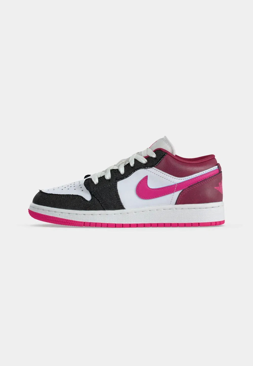 Кроссовки Air 1 se унисекс Jordan, Off Noir/Desert Pink/White/Desert Pink/Baltic Blue — фото 2
