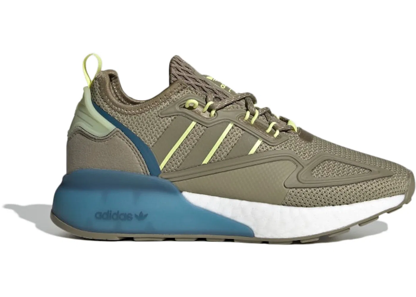 Детские кроссовки Lifestyle Adidas ZX 2K, Orbit Green/Orbit Green/Orbit Indigo