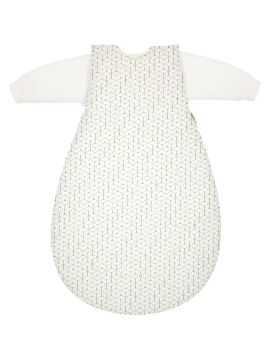 Спальный мешок ALVI 'Schlafsack Baby-Maxchen 3-teilig Baumwolle' темно-серого цвета — фото 2