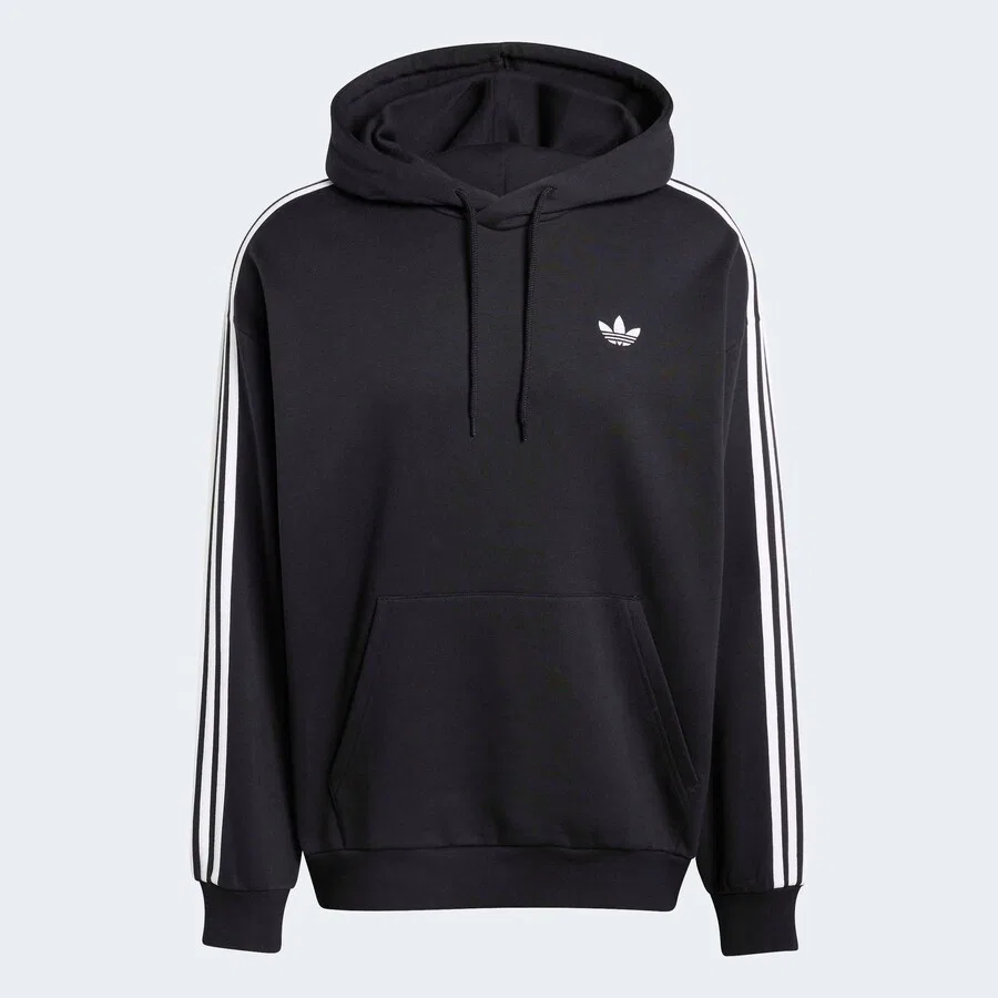 Толстовка ADIDAS ORIGINALS 'Adicolor Classics' черного цвета