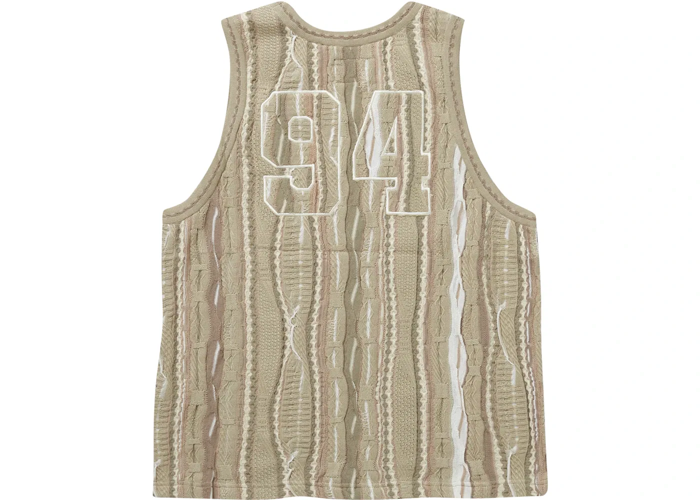 Мужская баскетбольная джерси с принтом Supreme Coogi Jersey, Tan — фото 2