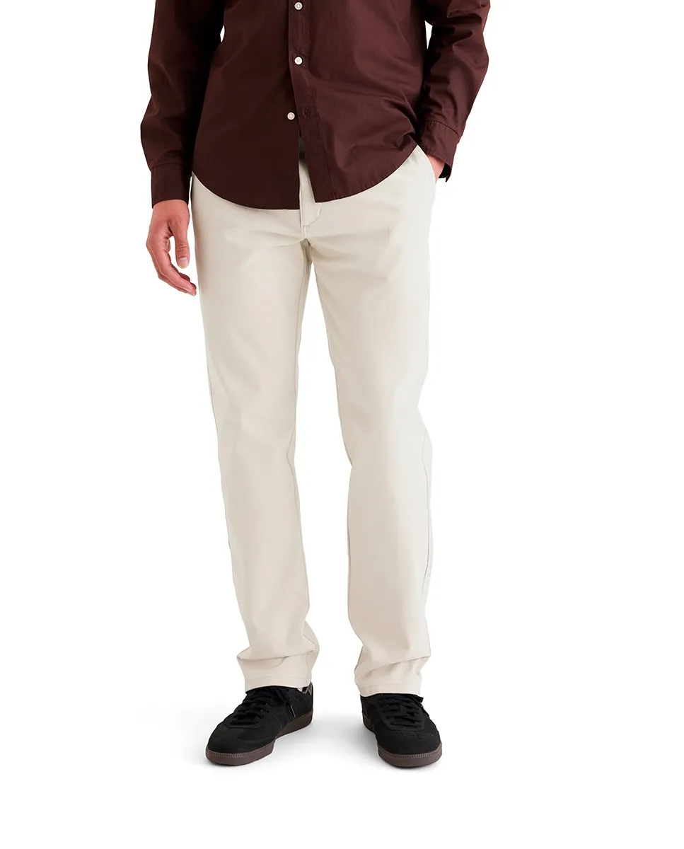 

Мужские повседневные эластичные брюки чинос Dockers, светло-серый