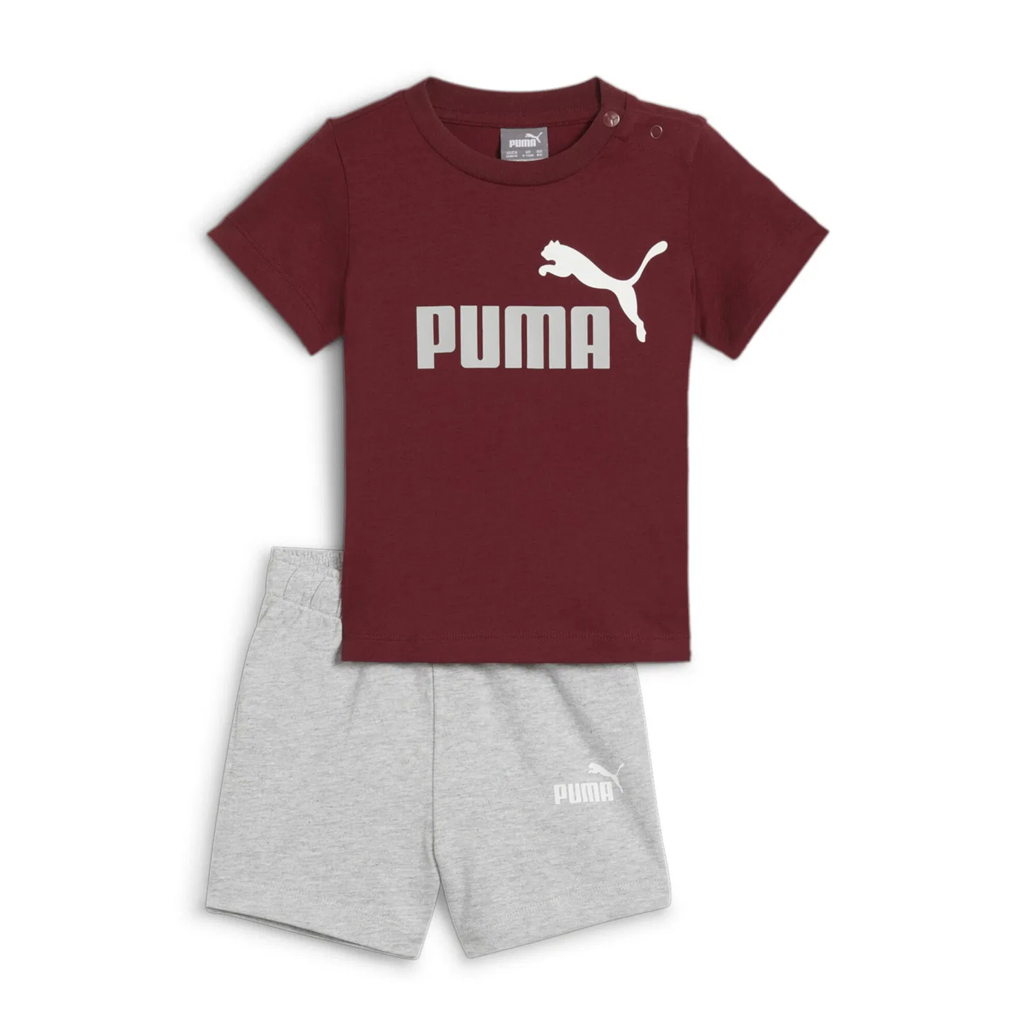 Детский комплект из футболки и шорт Minicats Tee & Shorts Set Puma, Rot