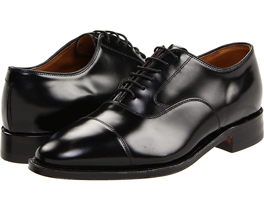 Оксфорды Melton Classic Dress Cap Toe Oxford Johnston & Murphy, черный - фото