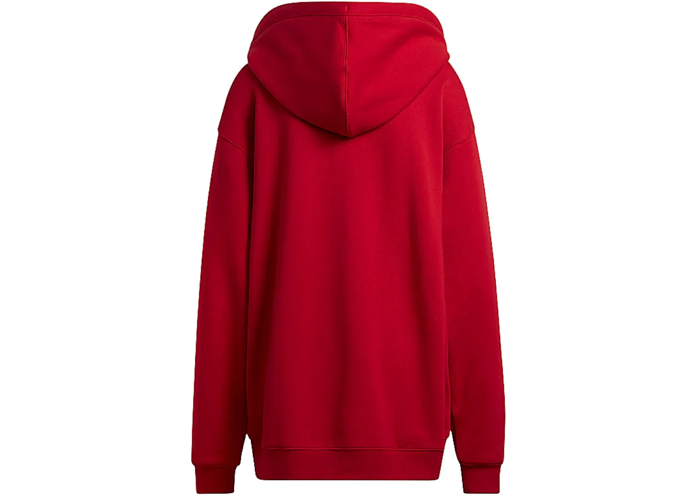Худи унисекс с тремя полосками Adidas Ivy Park Hoodie (All Gender), Power Red — фото 2
