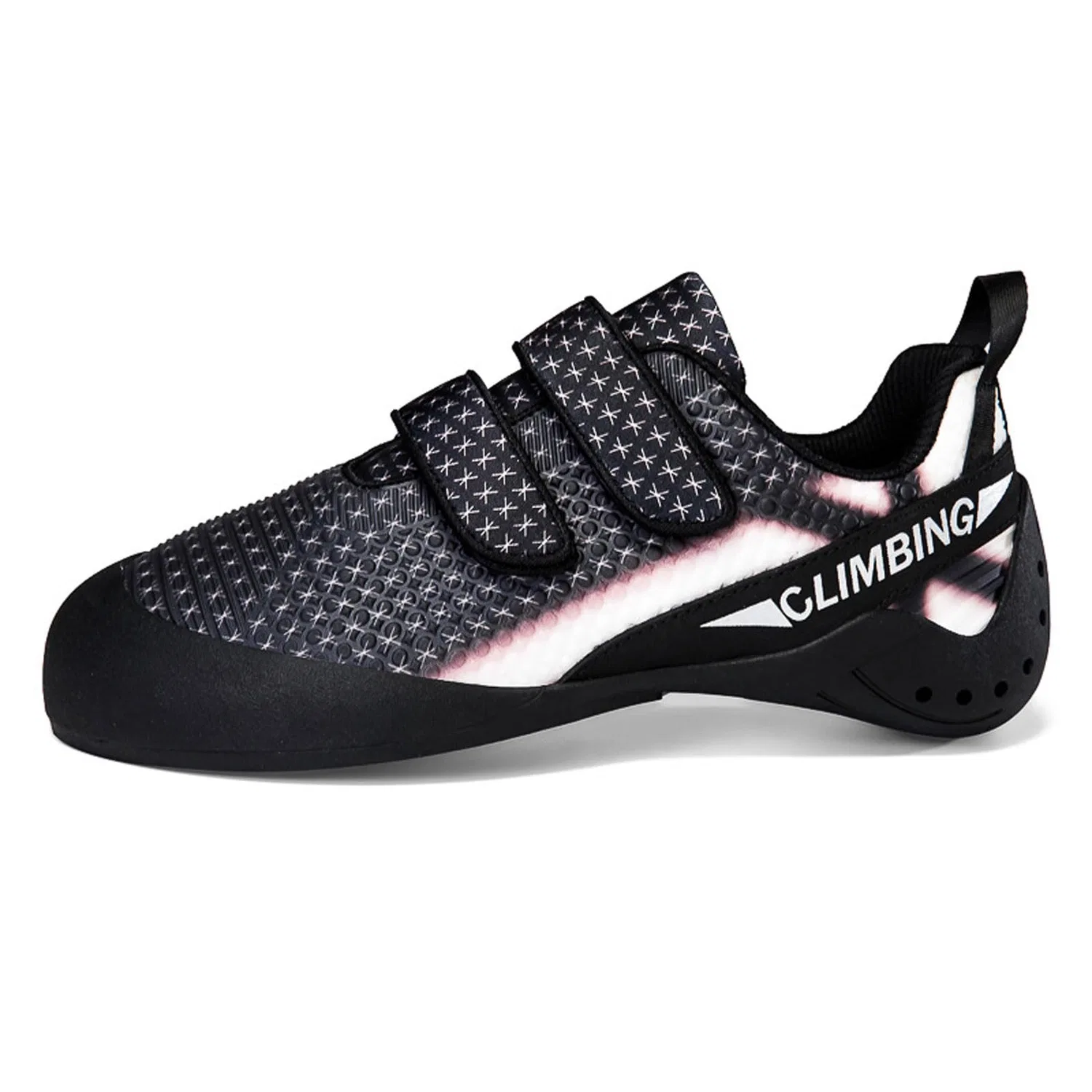 Детские скальные туфли с антискользящей подошвой Blissbuilt, Black Pink
