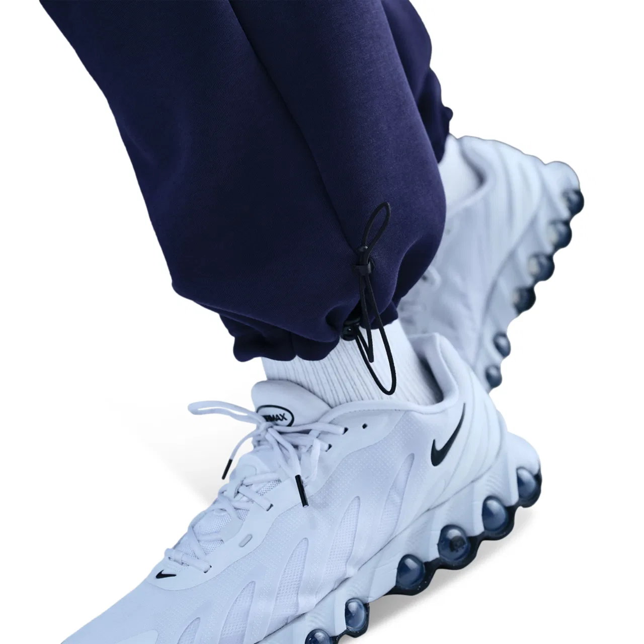 Мужские брюки Tech Fleece Open Hem Nike, цвет Obsidian/Black — фото 4