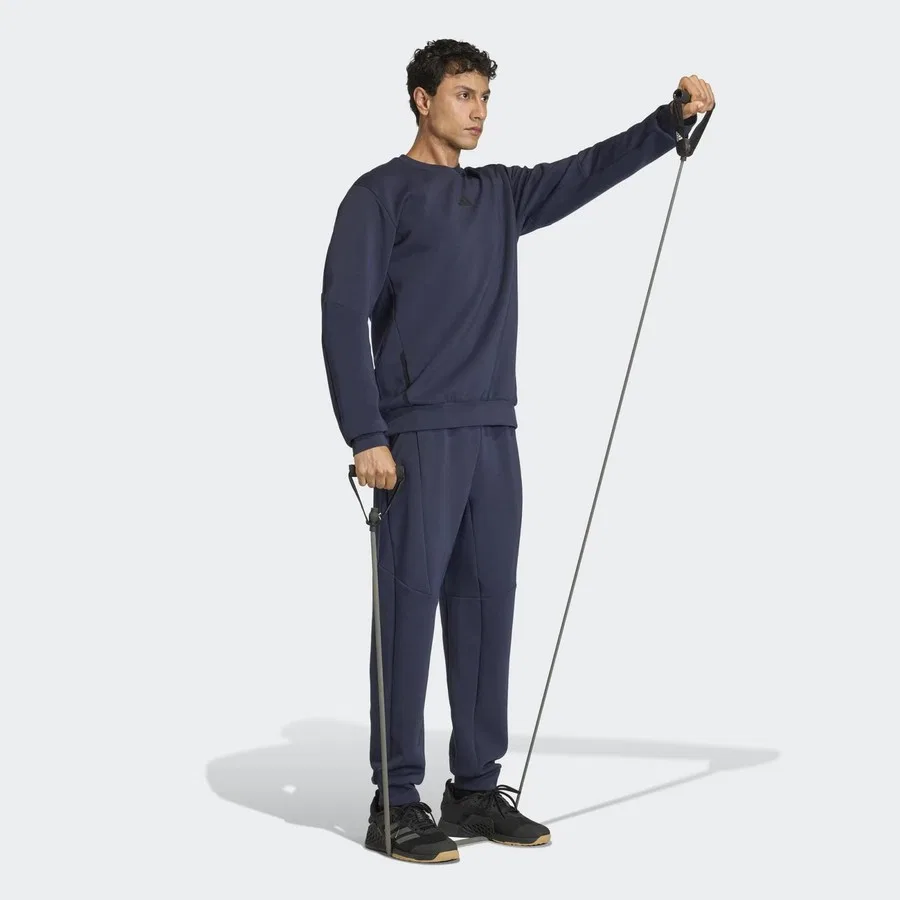 Свитшот D4T Crew adidas, Темно-синий — фото 3