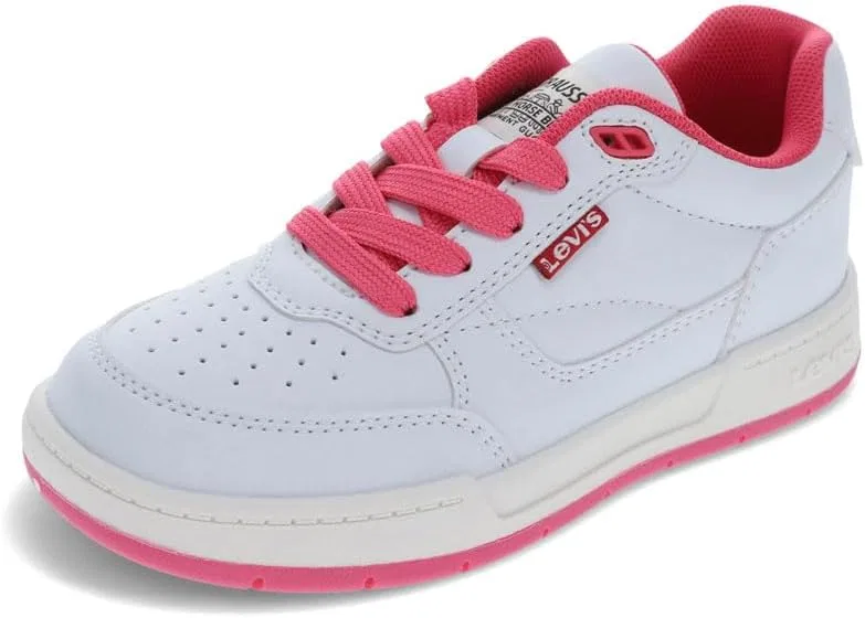 Детские кроссовки для мальчиков Lo Jolla Levi's, White/Fuschia/Coral