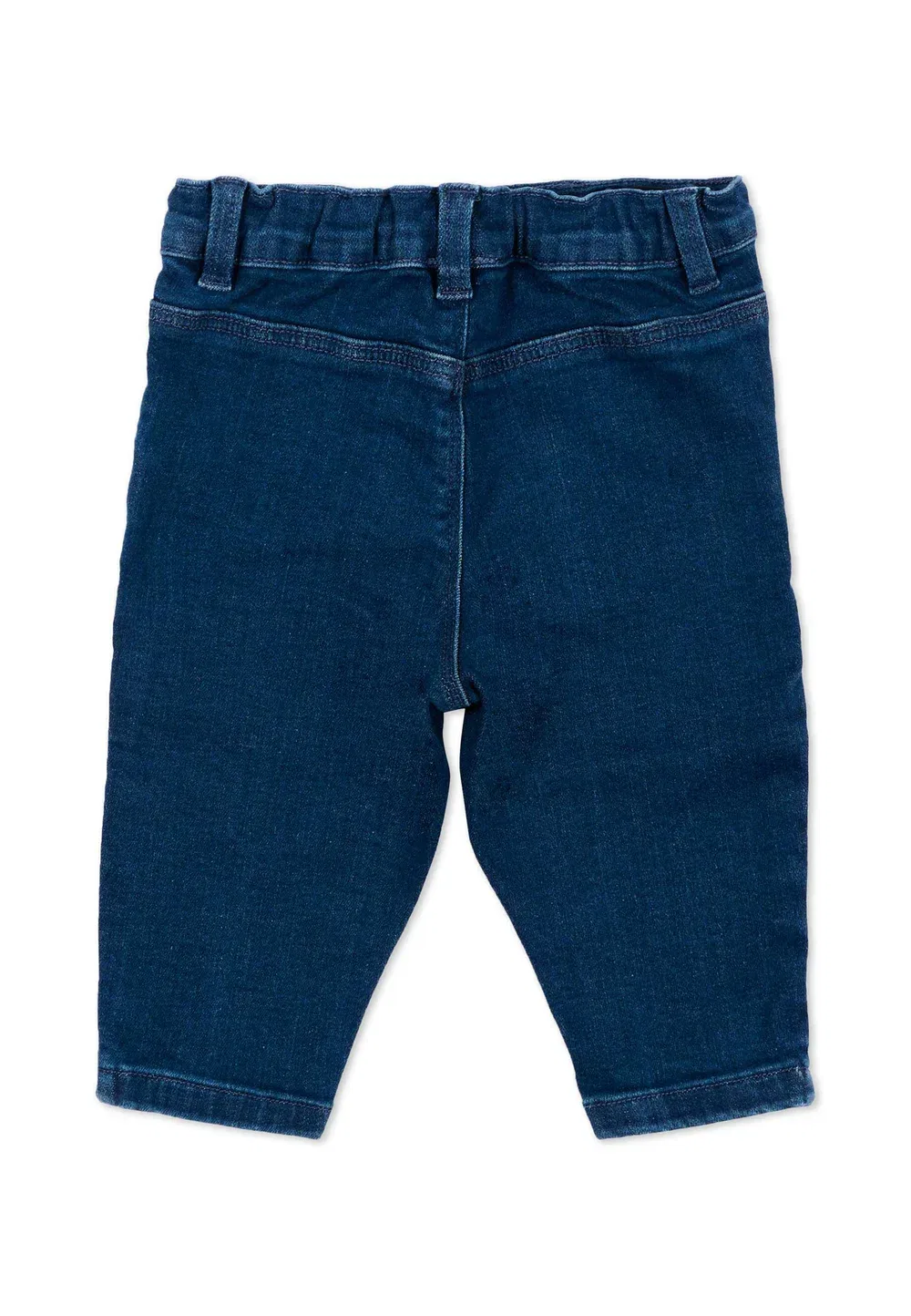 Джинсы унисекс - джинсы свободного кроя Petit Bateau, Denim — фото 2