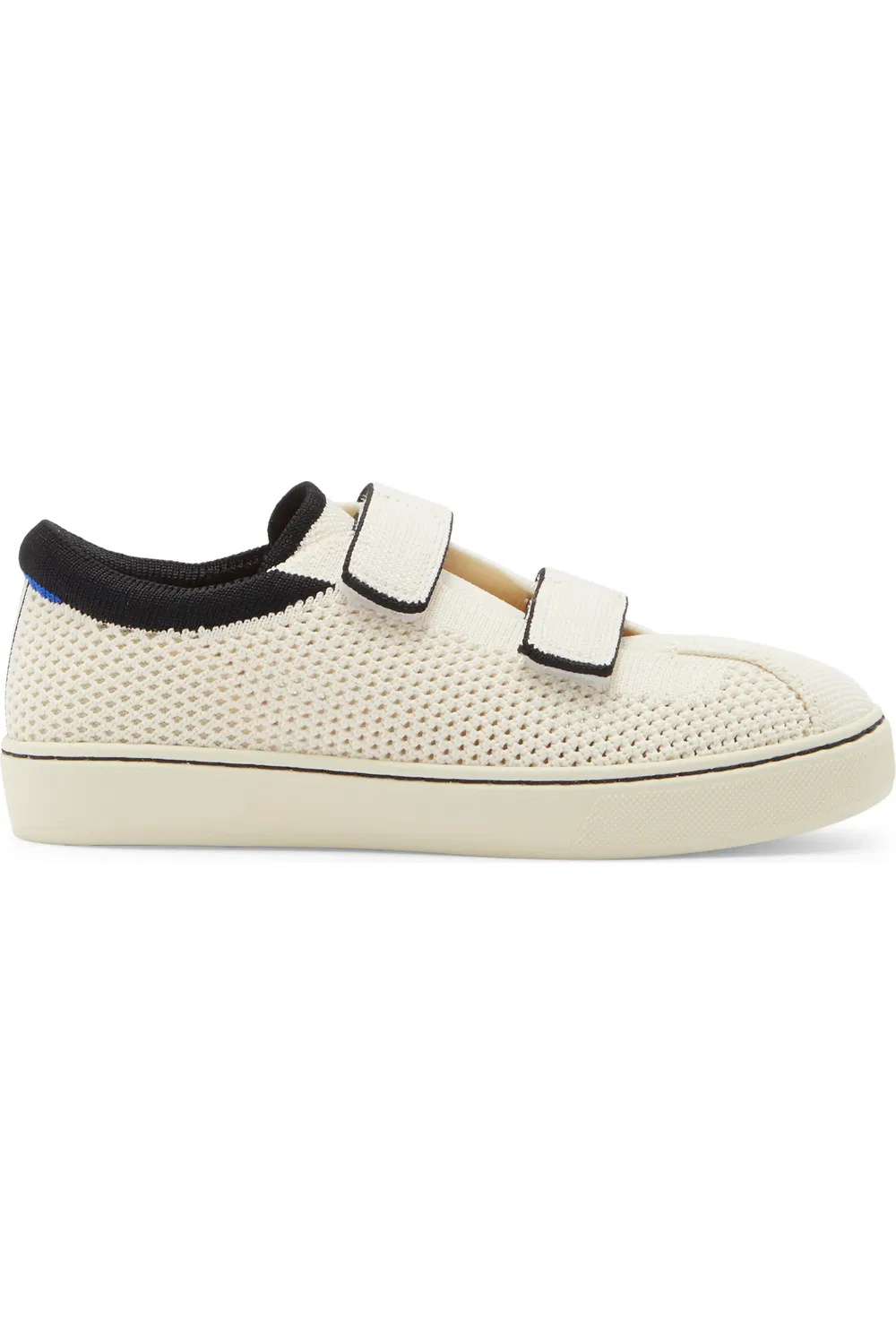 Кроссовки детские из переработанного пластика The Kids Strap Sneaker Rothy's, Chess Open-Knit — фото 3