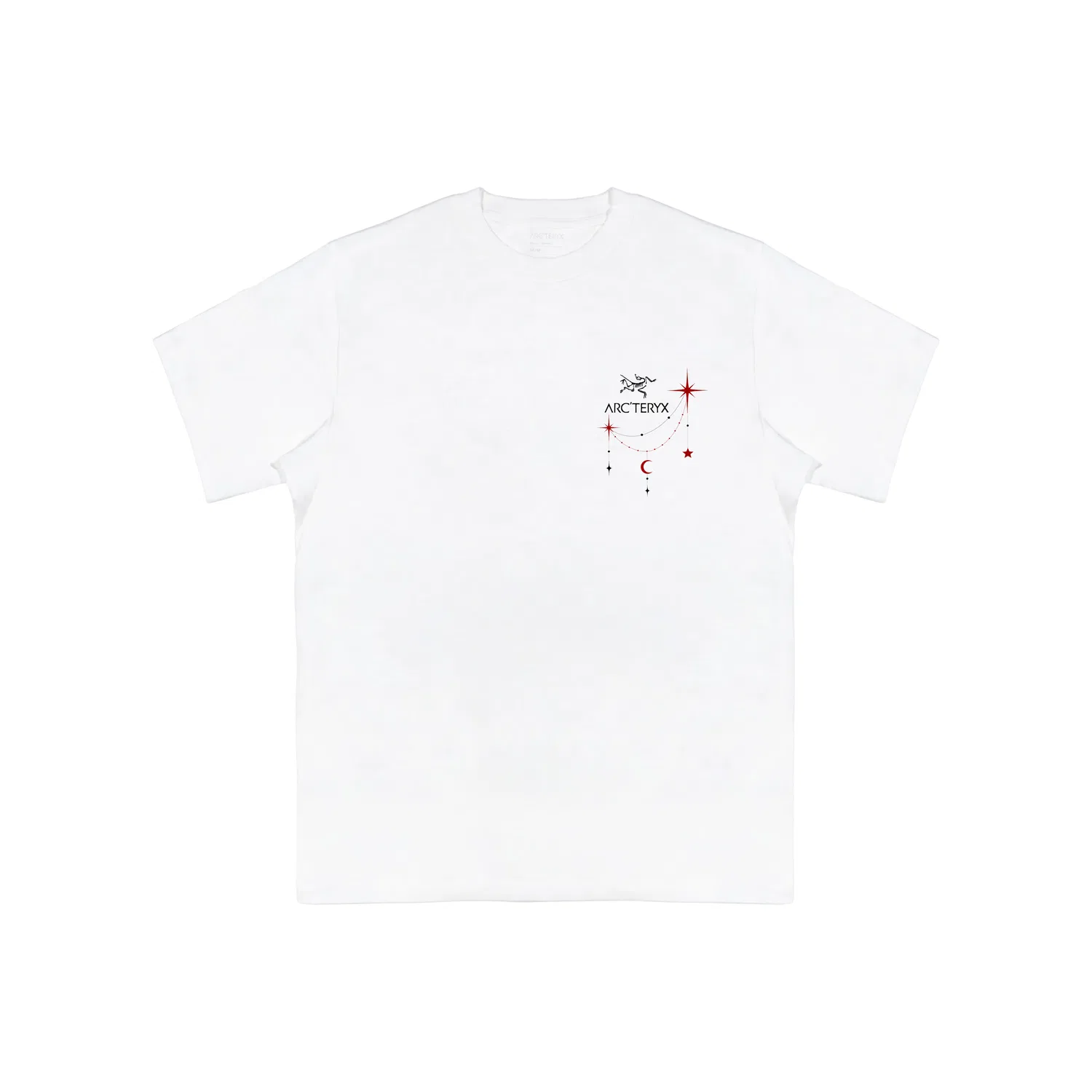 Футболка с круглым вырезом, тонкая White International, Arcteryx, White — фото 3