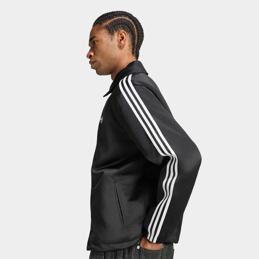 Мужская куртка adidas Originals, модель HZ3805, Черный — фото 4