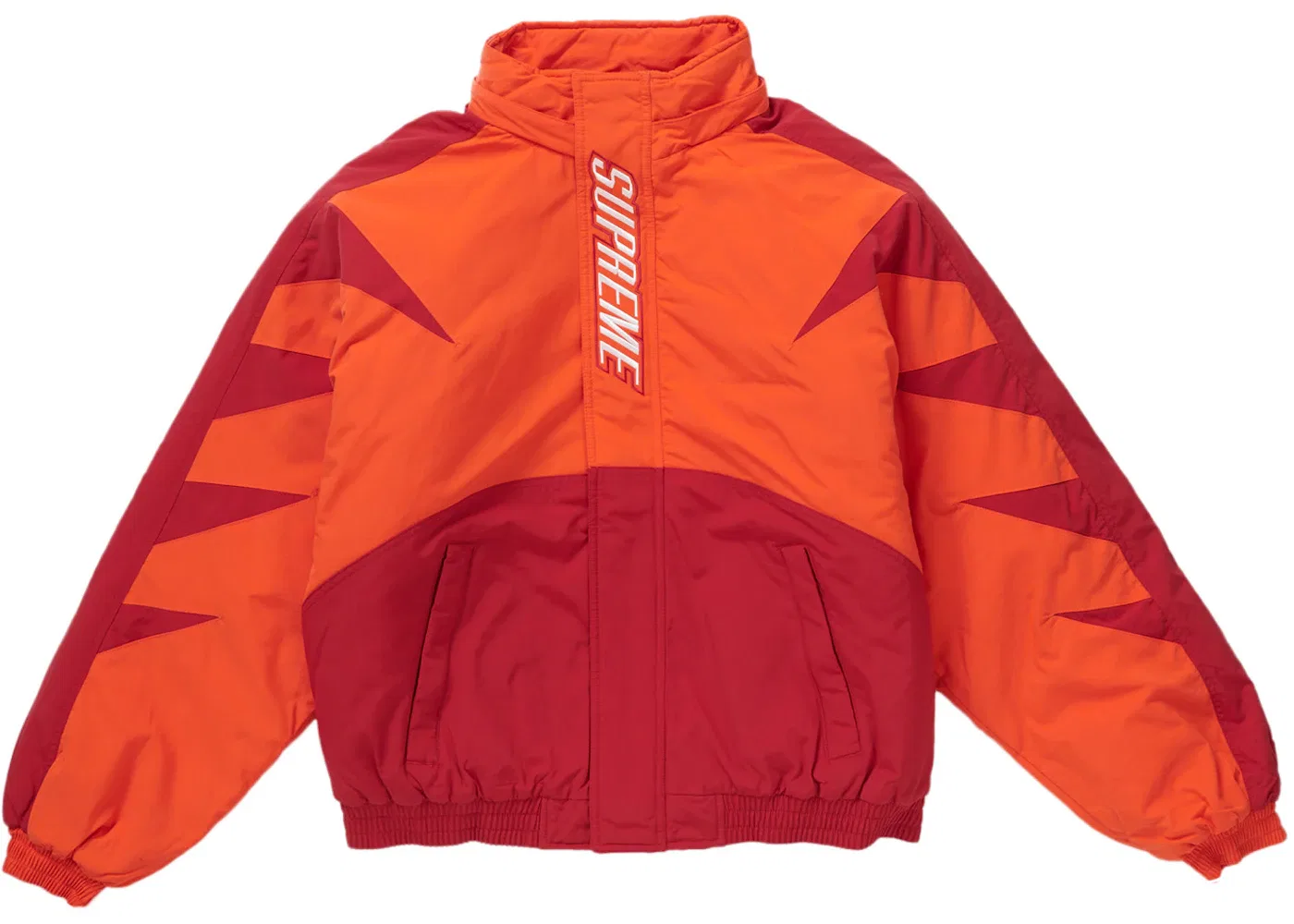 Мужская пуховая куртка Supreme Wildcat Sideline Puffer Jacket, Orange — фото 2