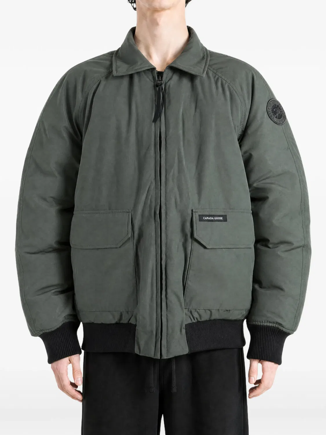Canada Goose Бомбер Mimico зеленый