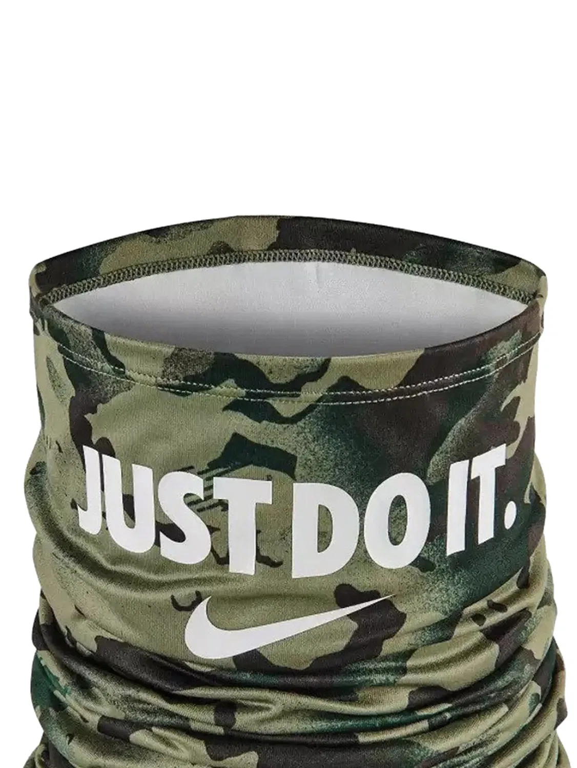 Топ Dri-fit с камуфляжным принтом Nike, зеленый — фото 2