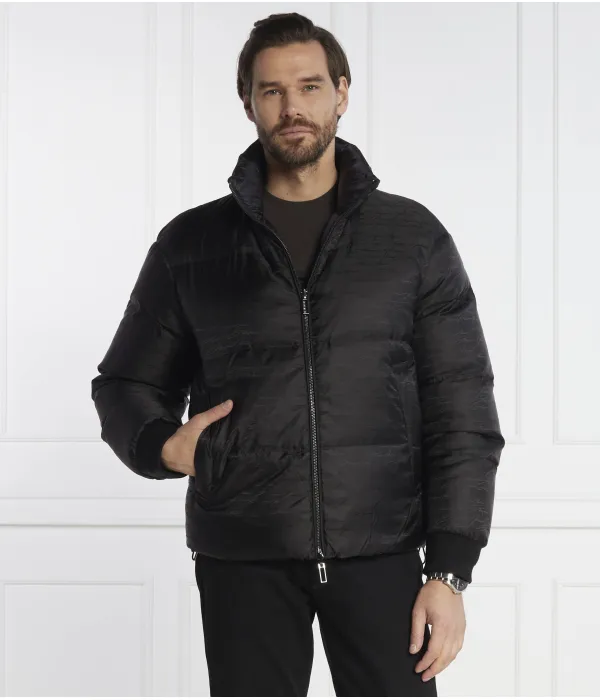 Двусторонняя куртка Regular fit Emporio Armani, черный — фото 4