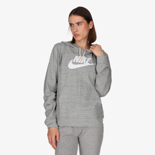 

Толстовка спортивная для спортзала винтажная Nike, серый