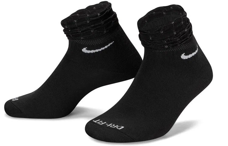 Женские носки с логотипом 2 пары Nike, Black
