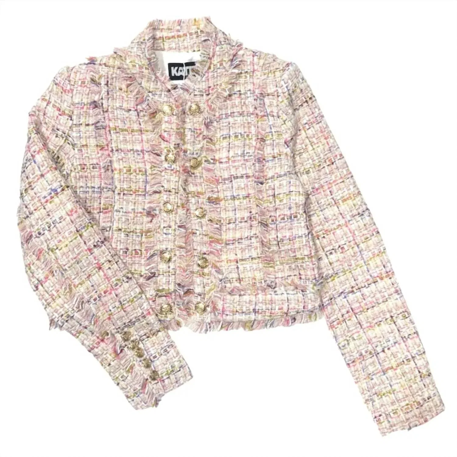 Детский жакет для девочек без подкладки Lurx Boucle Samantha KatieJnyc, Pink Multi