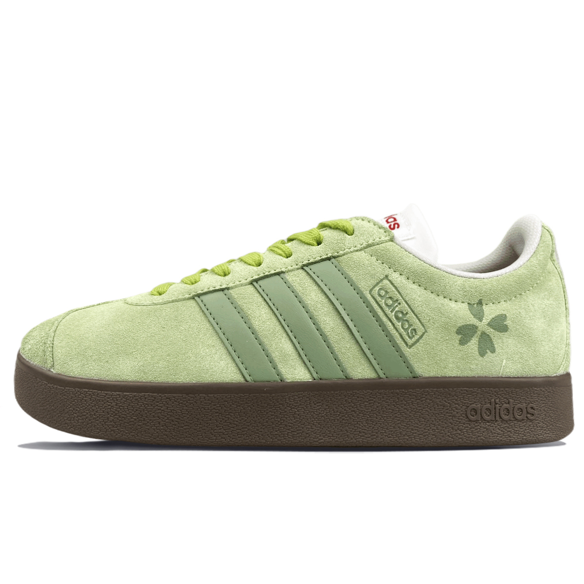 

Adidas Нескользкие устойчивые к истиранию низкие скейтбордские кроссовки Neo VL Court 2.0 унисекс зеленый коричневый, цвет Green Brown