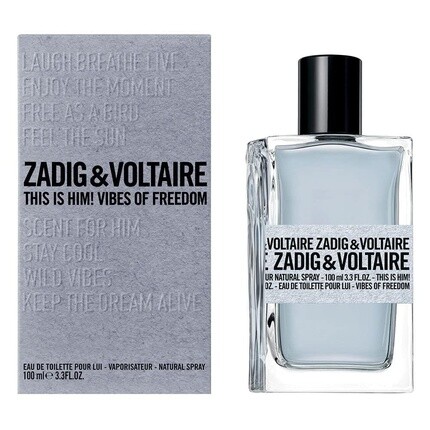 

Zadig & Voltaire Задиг и Вольтер Это он! Вибрация свободы EDT 100мл, Серый, Zadig & Voltaire Задиг и Вольтер Это он! Вибрация свободы EDT 100мл