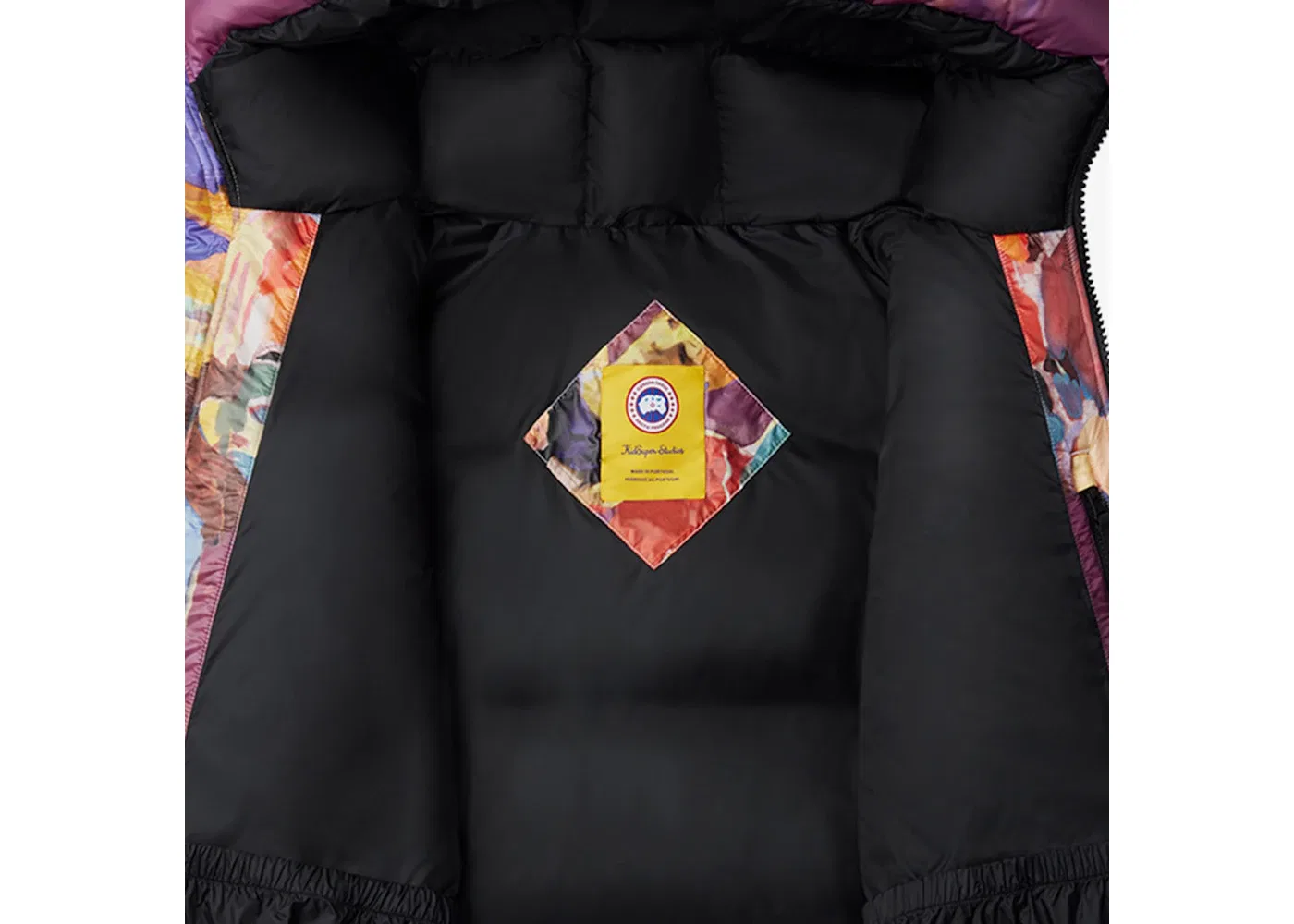 Мужская пуховая куртка с принтом Crofton Puffer Jacket Crowd Print Canada Goose, Crowd Print — фото 3