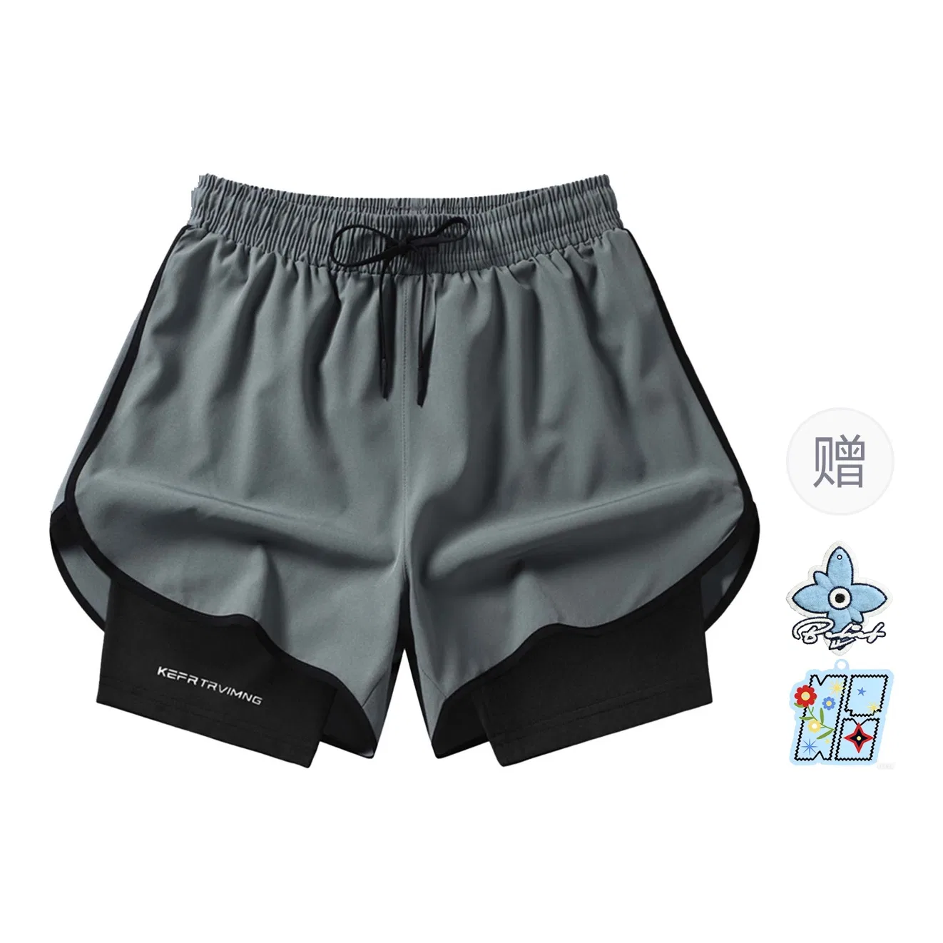 Спортивные шорты для детей Dark Gray Warrior